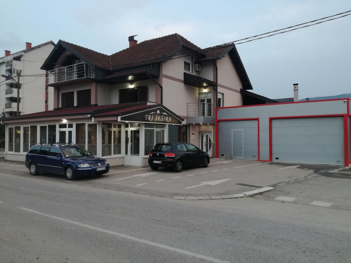 Hotel Tri Sesira Ljubovija Exterior foto